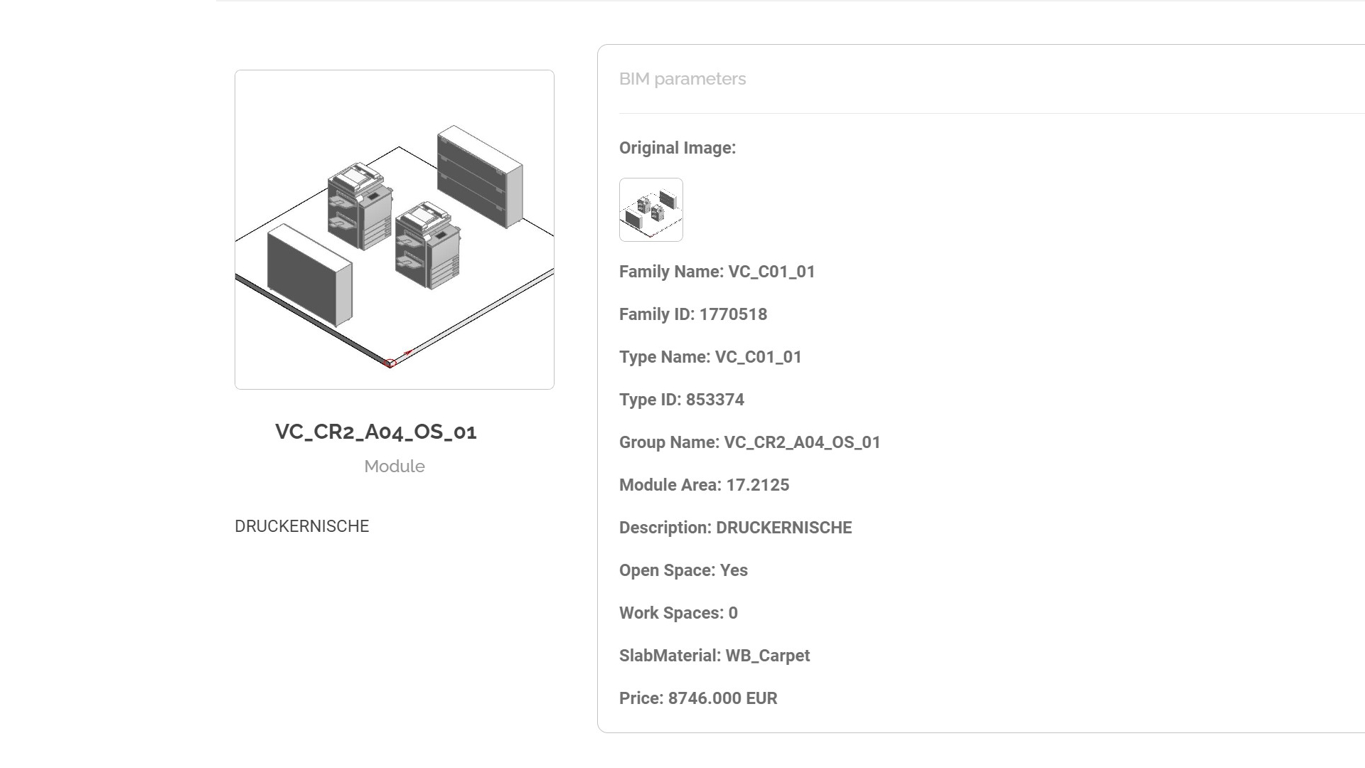 Catalog setup