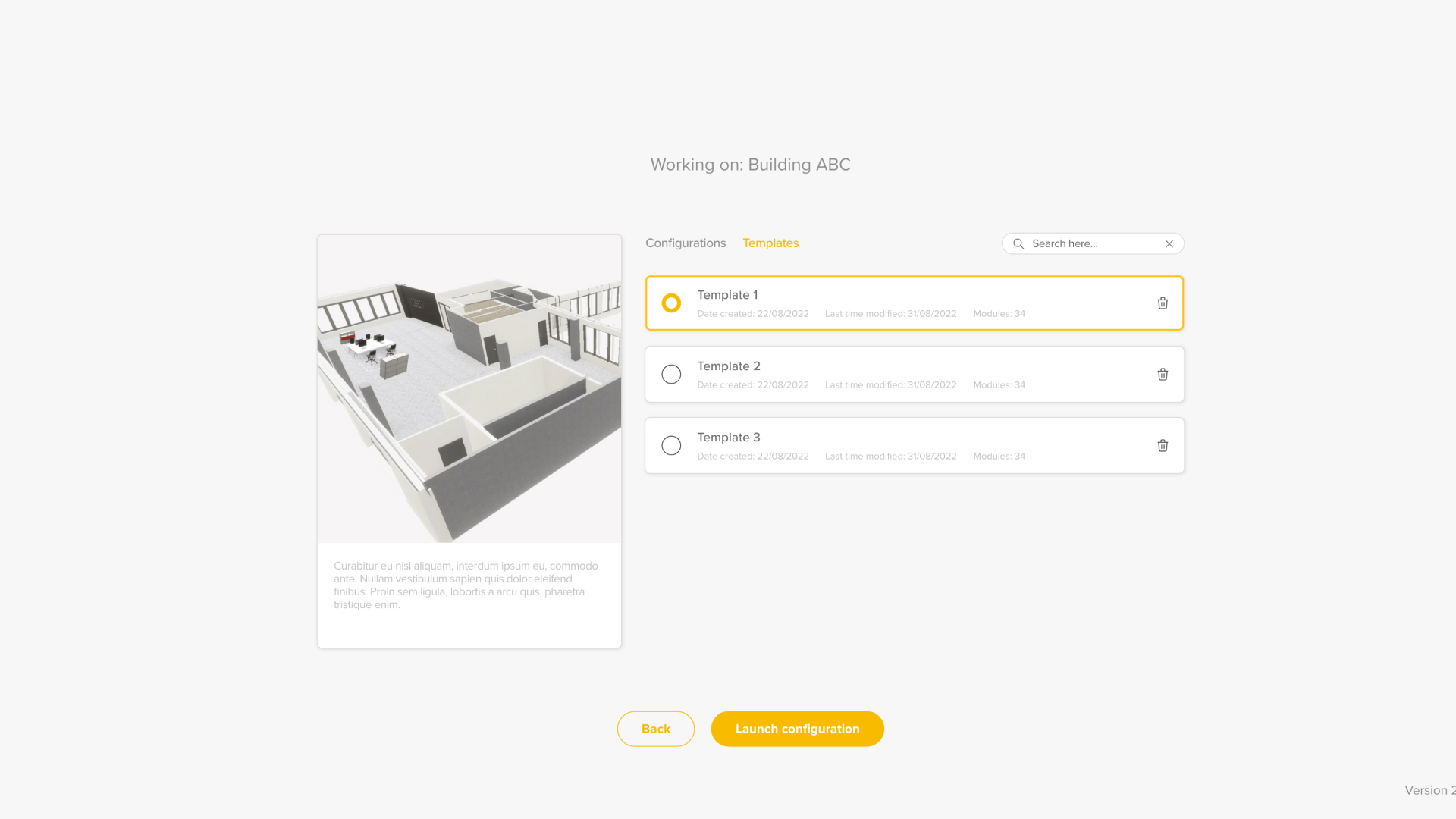 Configuration Templates